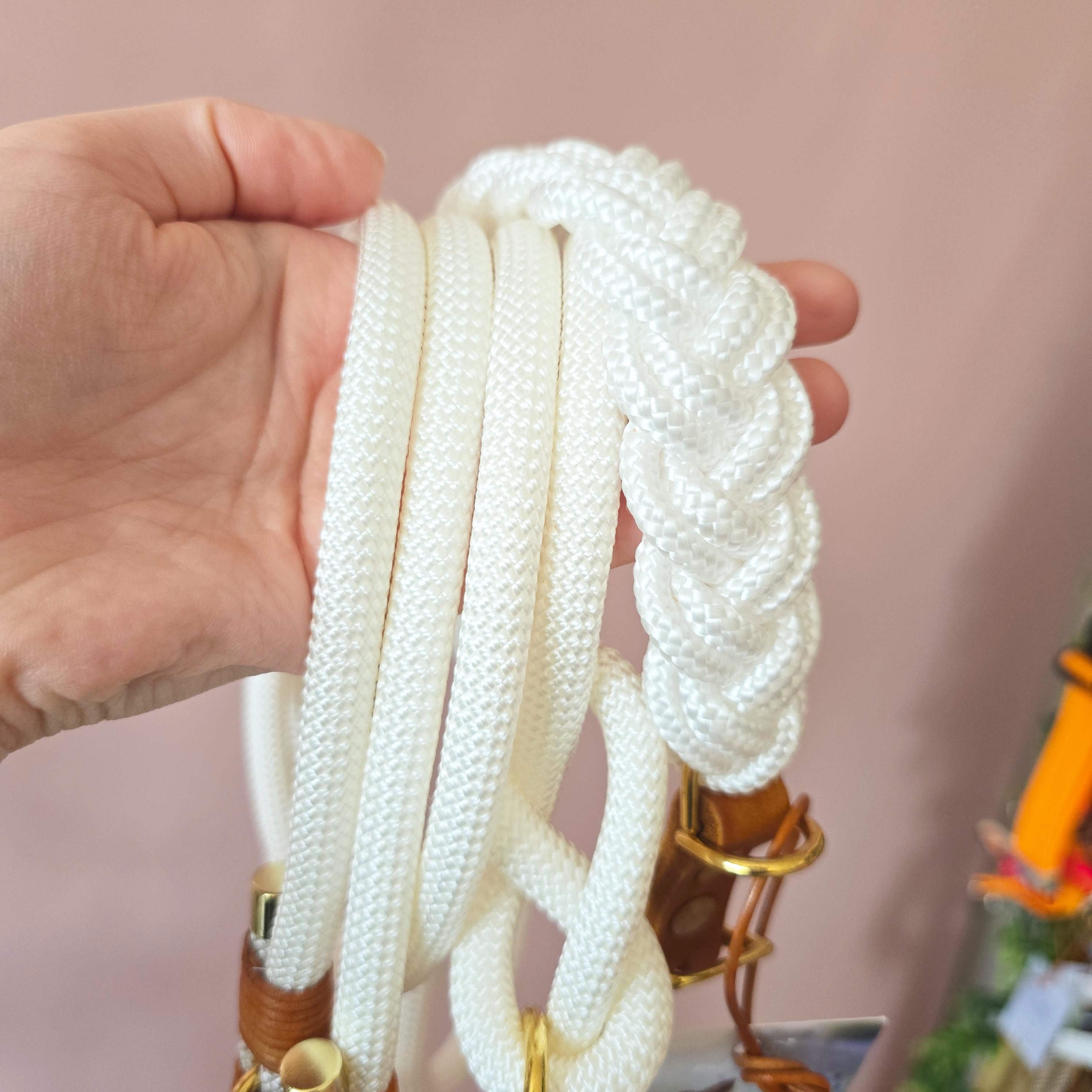 Hochzeitsleine 2,3m (mittlere Karabiner) Sonderfarbe