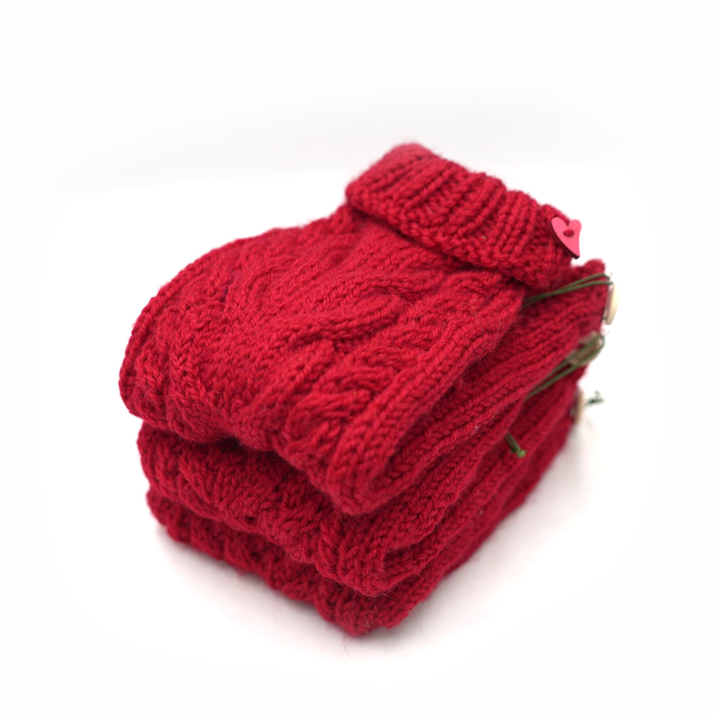 Pullover 31cm Rot