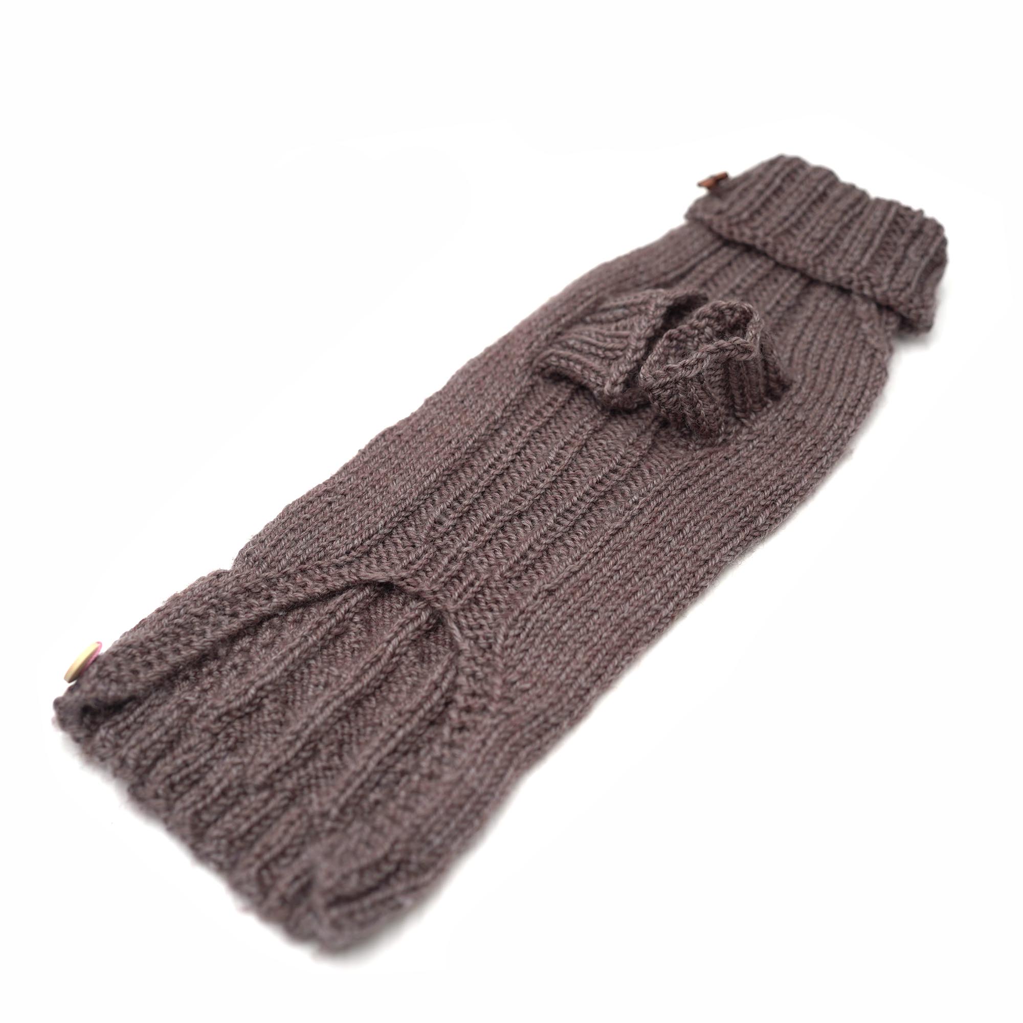 Pullover 40cm Graubraun