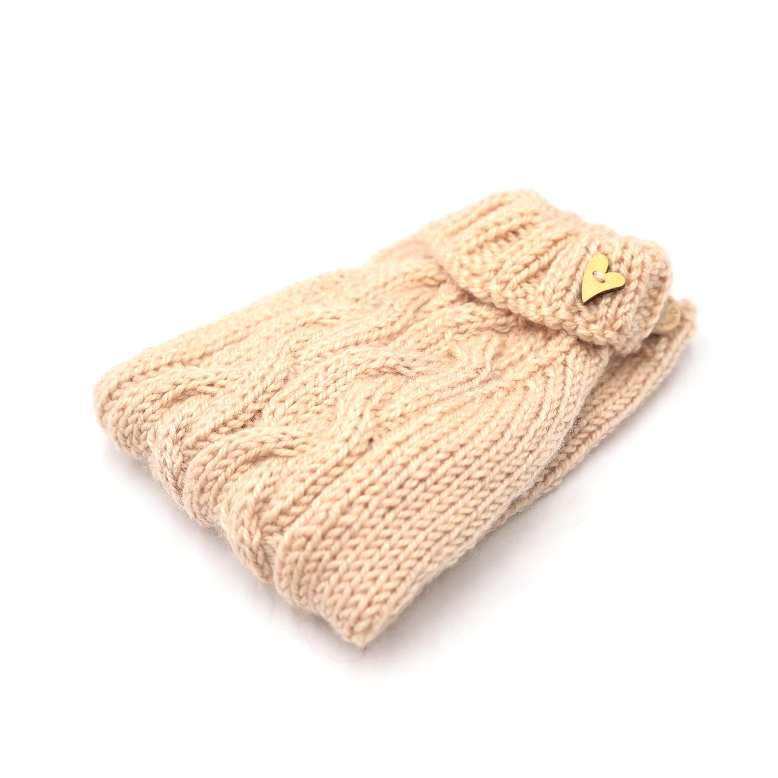 Pullover 32cm Shiny gold