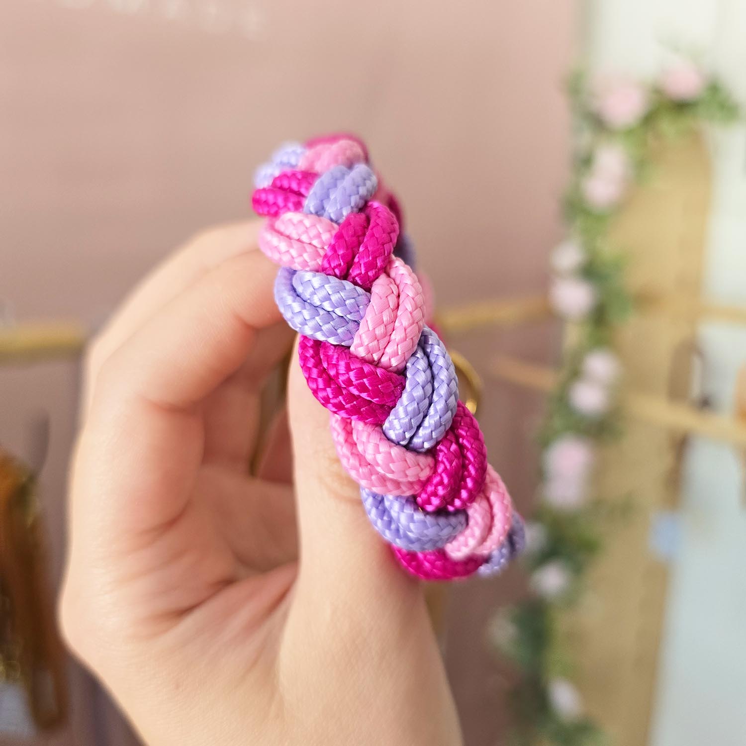 HU23,5cm Mini Mini Rose Rosa, Flieder, Fuchsia