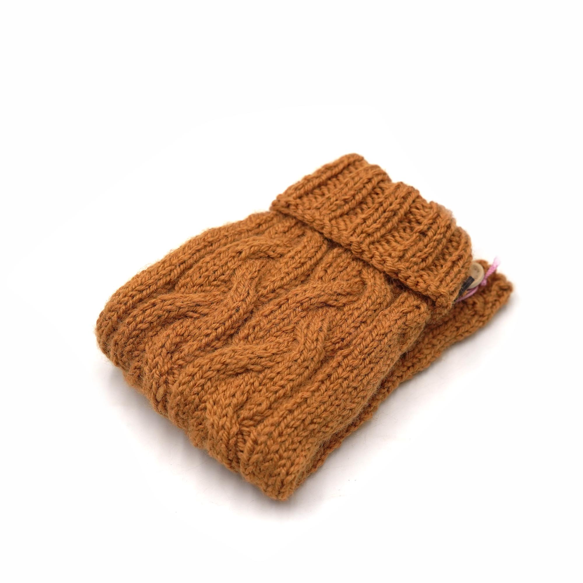 Pullover 32cm Kurkuma (lang gestrickten Bauch)