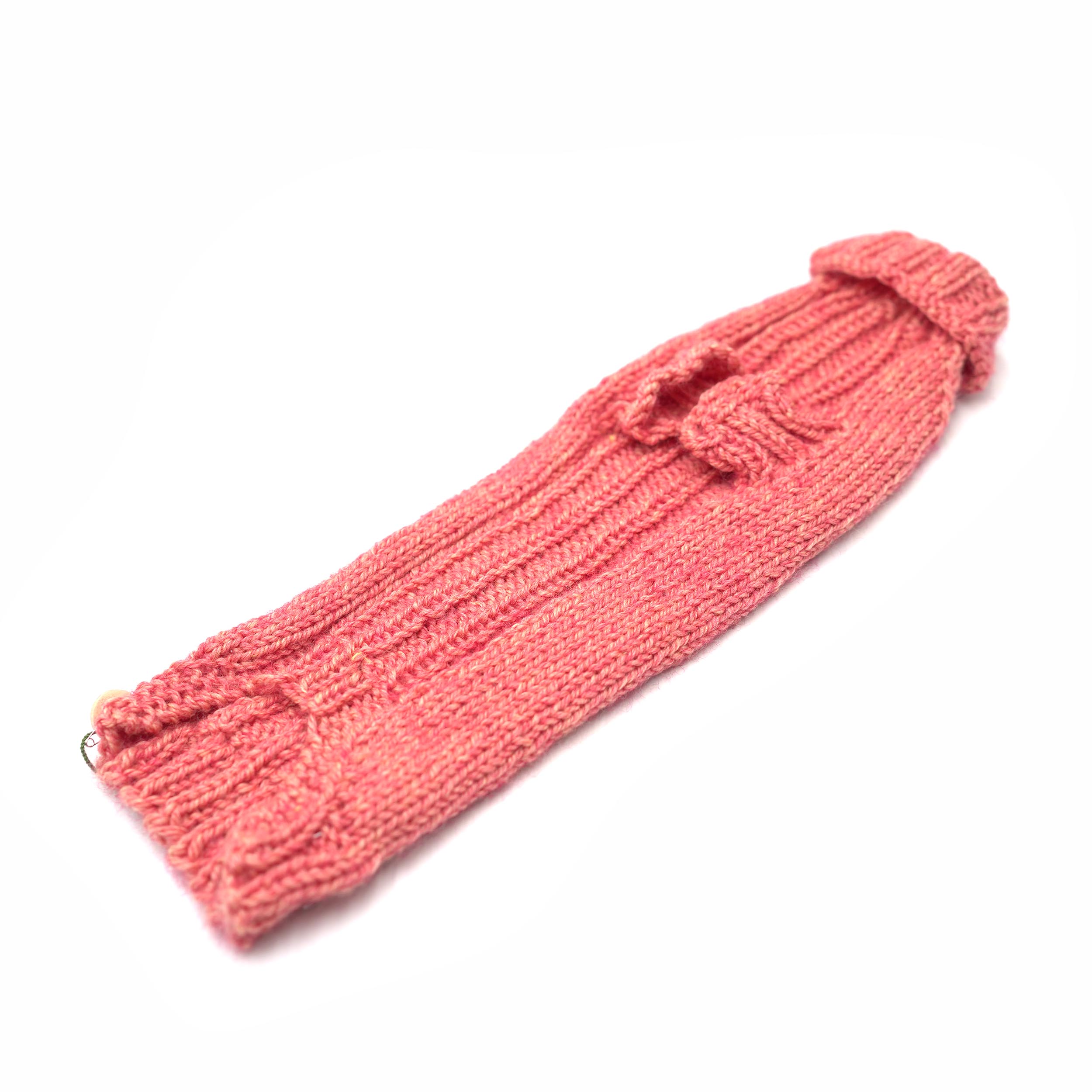 Pullover 35cm Apricot Dackel (lang gestrickten Bauch)