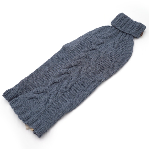 Pullover 40cm Taubenblau