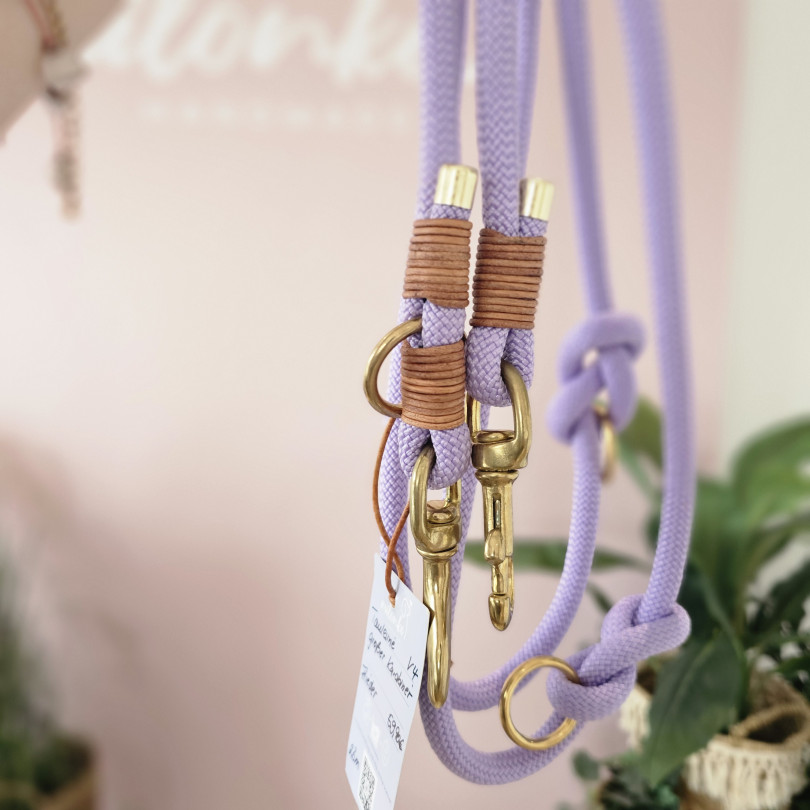 Flieder Tauleine 2,3m (große Karabiner)
