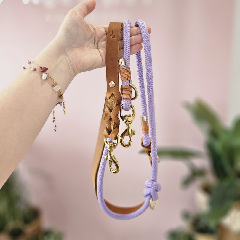 Flieder V1 Tauleine 2,3m (große Karabiner)